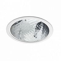 TL10-05 242 EL, встраиваемый светильник, Ø258, отражатель - зеркальный алюминий, цвет рамки - белый |  код. 11710 |  Technolux